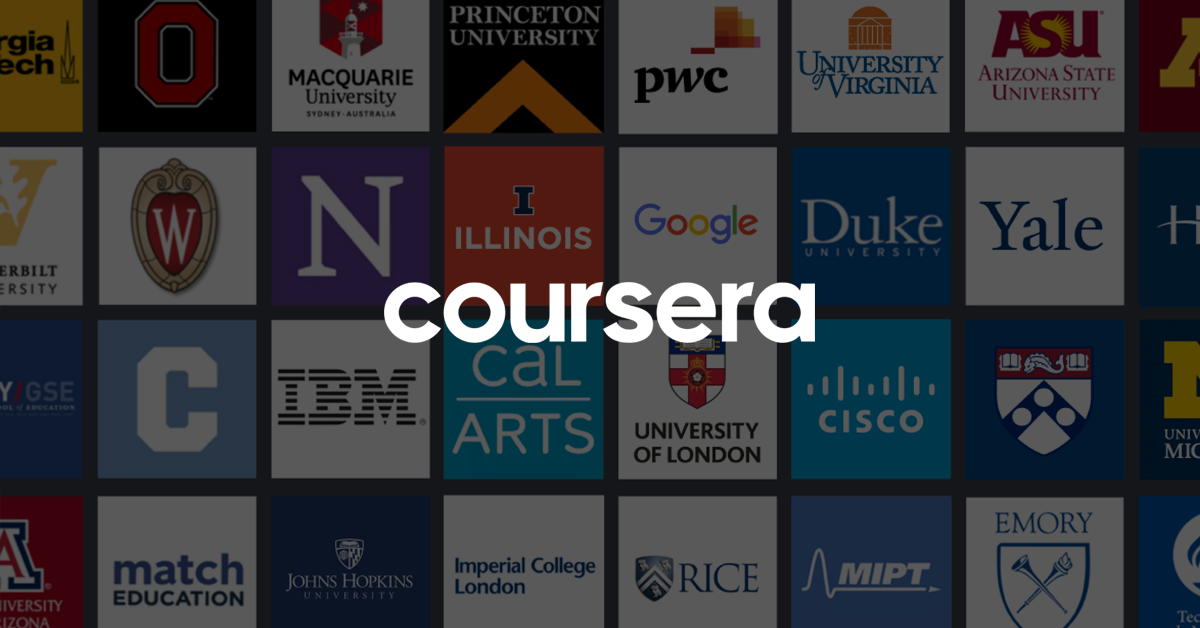 Side-by-side comparison of Coursera and Udemy online learning platforms