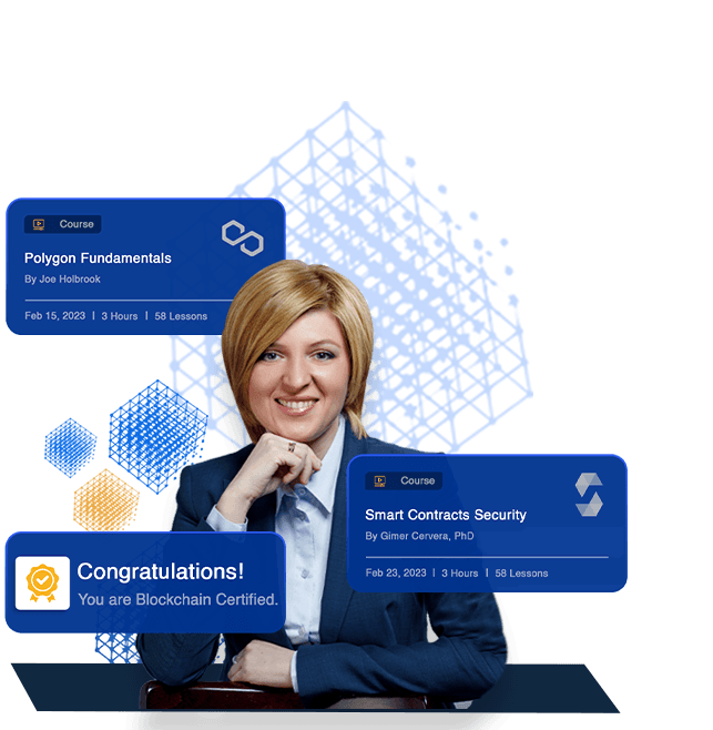101 Blockchains course library and blockchain career tracks for professionals
